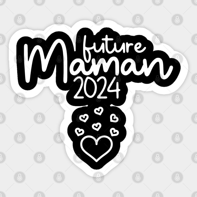Annonce grossesse Meilleure future Maman 2024 - Future Mom - Sticker
