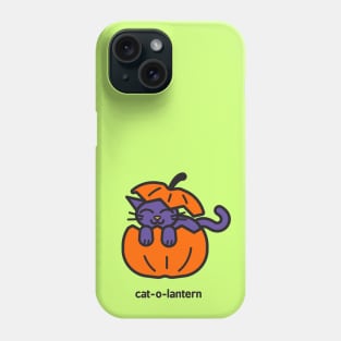 Cat o Lantern Phone Case