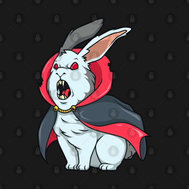 Monster Animals - Vampire Rabbit by Modern Medieval Design