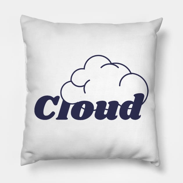 Cloud Pillow by SummerTshirt