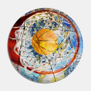 basketball art print 45- basketball artwork Pin