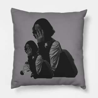 vintage artwork shirt Pillow