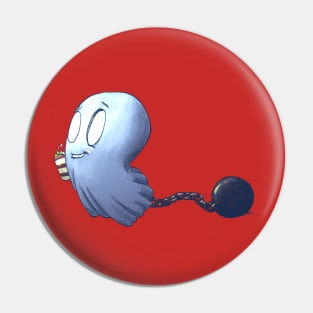 It's never too early for Halloween ghost trick or treat Pin