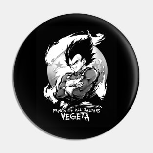 VEGETA "Prince of All Saiyans" Pin