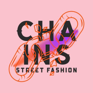 Chains street Fashion T-Shirt