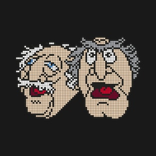 POXELART - Statler and Waldorf for president T-Shirt