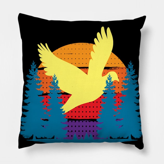 Bird nature Pillow by Tuye Project