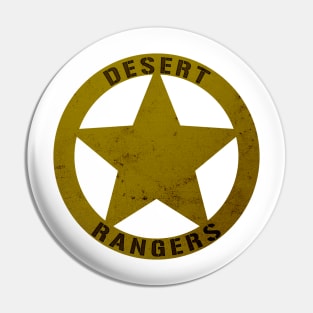 Wasteland Desert Ranger Badge Pin