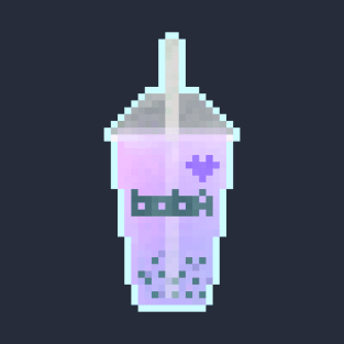 Pixel Boba - Berry Mint T-Shirt