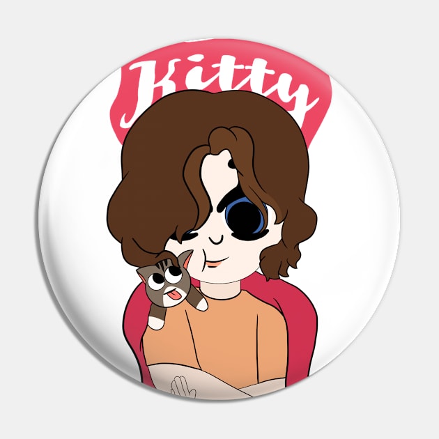 Kitty Pin by StressBall