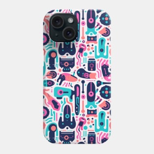 Playful Arena: Whimsical Monster Mates Phone Case