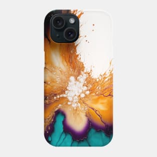 Honey Fusion - Abstract Alcohol Ink Resin Art Phone Case