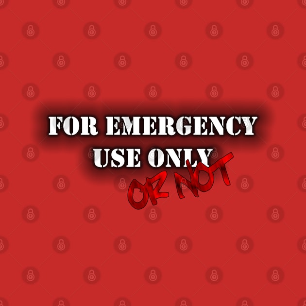 Emergency Use ONLY by Veraukoion