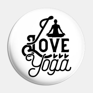 I love yoga Pin