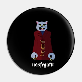 Cat Vampyre Pin