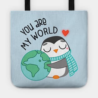You Are My World Tote