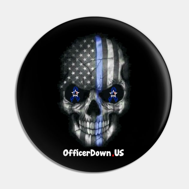 Officer Down US Pin by Officer Down