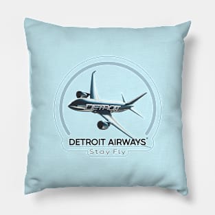 Detroit Airways Pillow