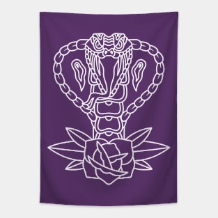 Floral Venom Tapestry