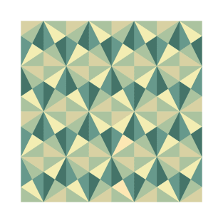Geometric Polygon Pattern T-Shirt