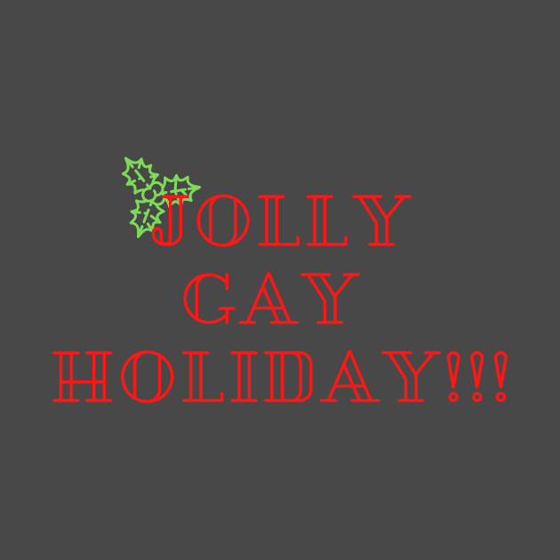 Jolly Gay Holiday by #BU_LGBTQ