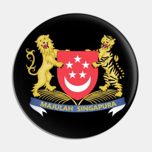 Coat of arms of Singapore Pin