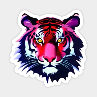 Tigre Couleurs 01 Magnet