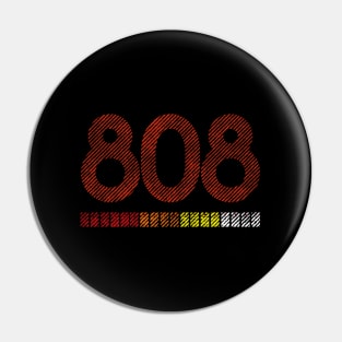 808 Style Roland Electronic Drum Machine Pin