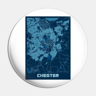 Chester - United Kingdom Peace City Map Pin