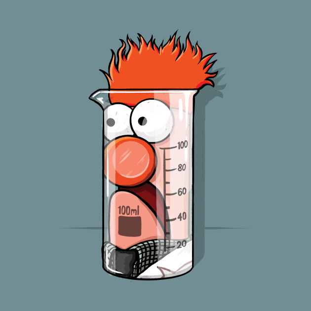 Beaker Muppets Science Muppets Mask TeePublic