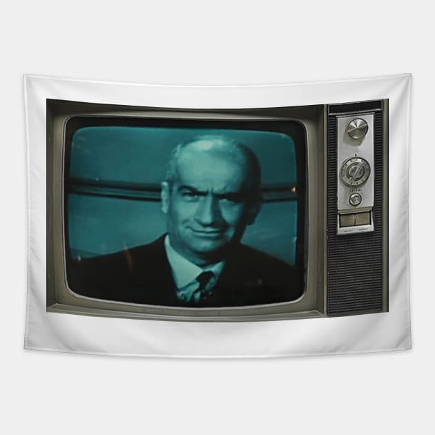 Louis de Funes Fantomas Tapestry by Mr Youpla