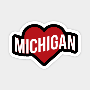 Michigan Love Magnet