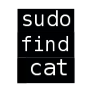 Sudo find cat T-Shirt