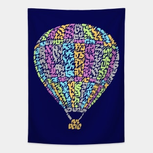 Hot Air Balloon Tapestry