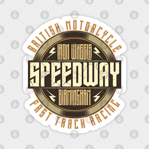 Logo - Speedway - bright Magnet by ShirzAndMore