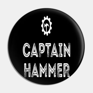 Dad Hammer is Like Hammer Thor Captain Cool Father Gift Pin