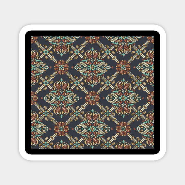 Bandana pattern gift Magnet by Flipodesigner