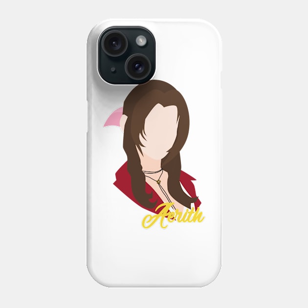 Aerith Gainsborough Phone Case by snitts