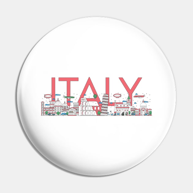 Italy travel Pin by SerenityByAlex