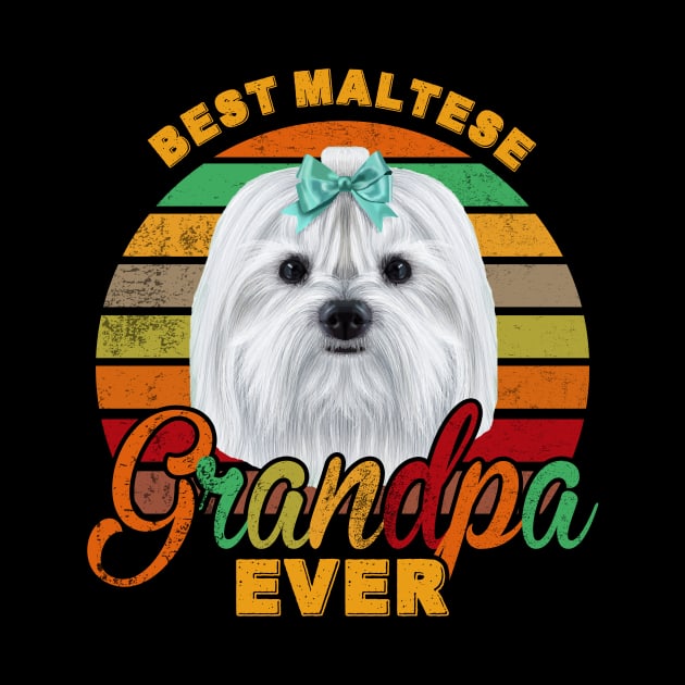 Best Maltese Grandpa Ever by franzaled