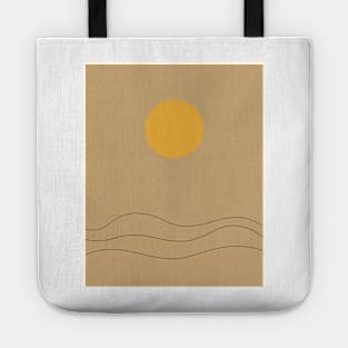 Abstract Sunset Tote