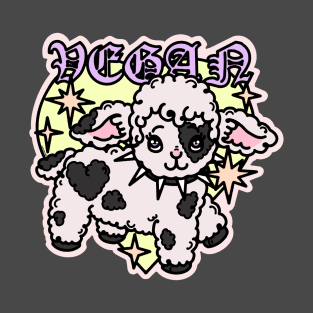 VEGAN cute lamb T-Shirt