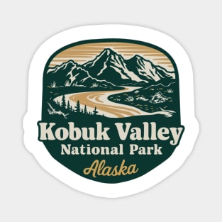 Retro Kobuk Valley National Park Magnet