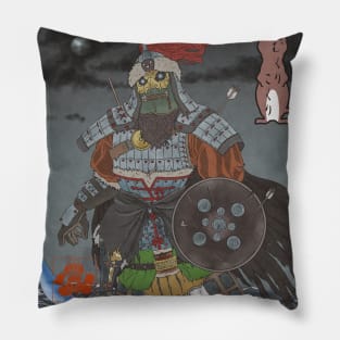 Undead Samurai Pillow