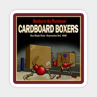 Cardboard Boxers Magnet