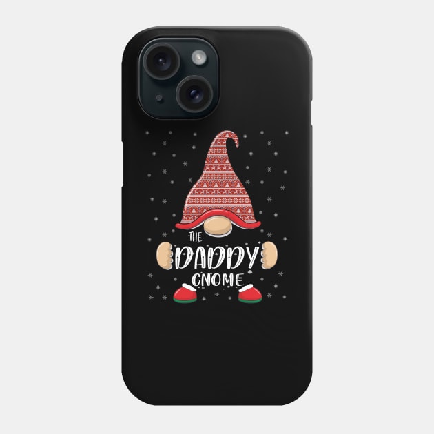 Daddy gnome christmas pajamas matching family group T-Shirt Phone Case by Jhon Towel