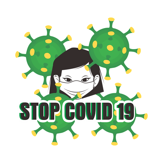 Stop Covid 19 by Santoso Art Work