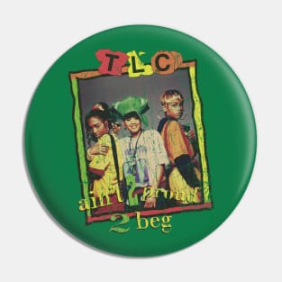 Tlc Vintage Aesthetic Fan Art Design Pin