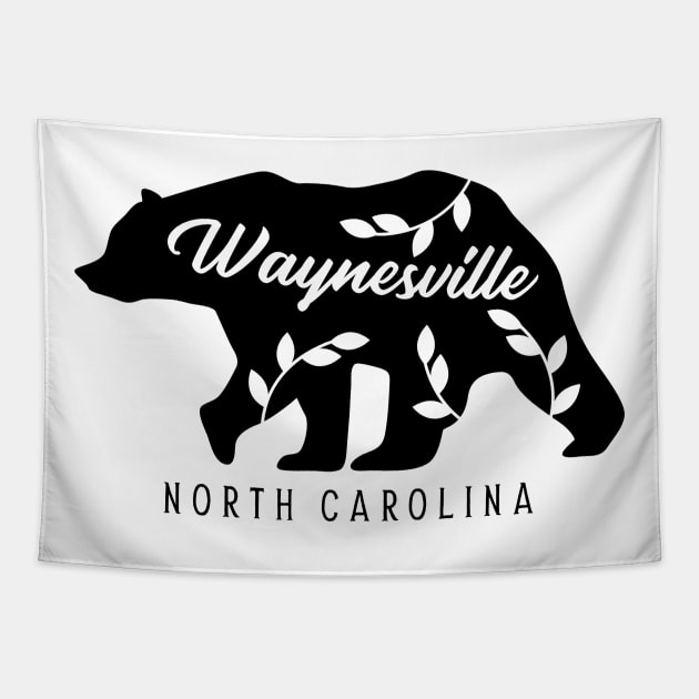 Waynesville North Carolina Tourist Souvenir Tapestry by carolinafound