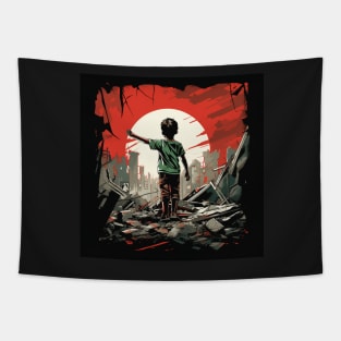 Free Palestine Tapestry